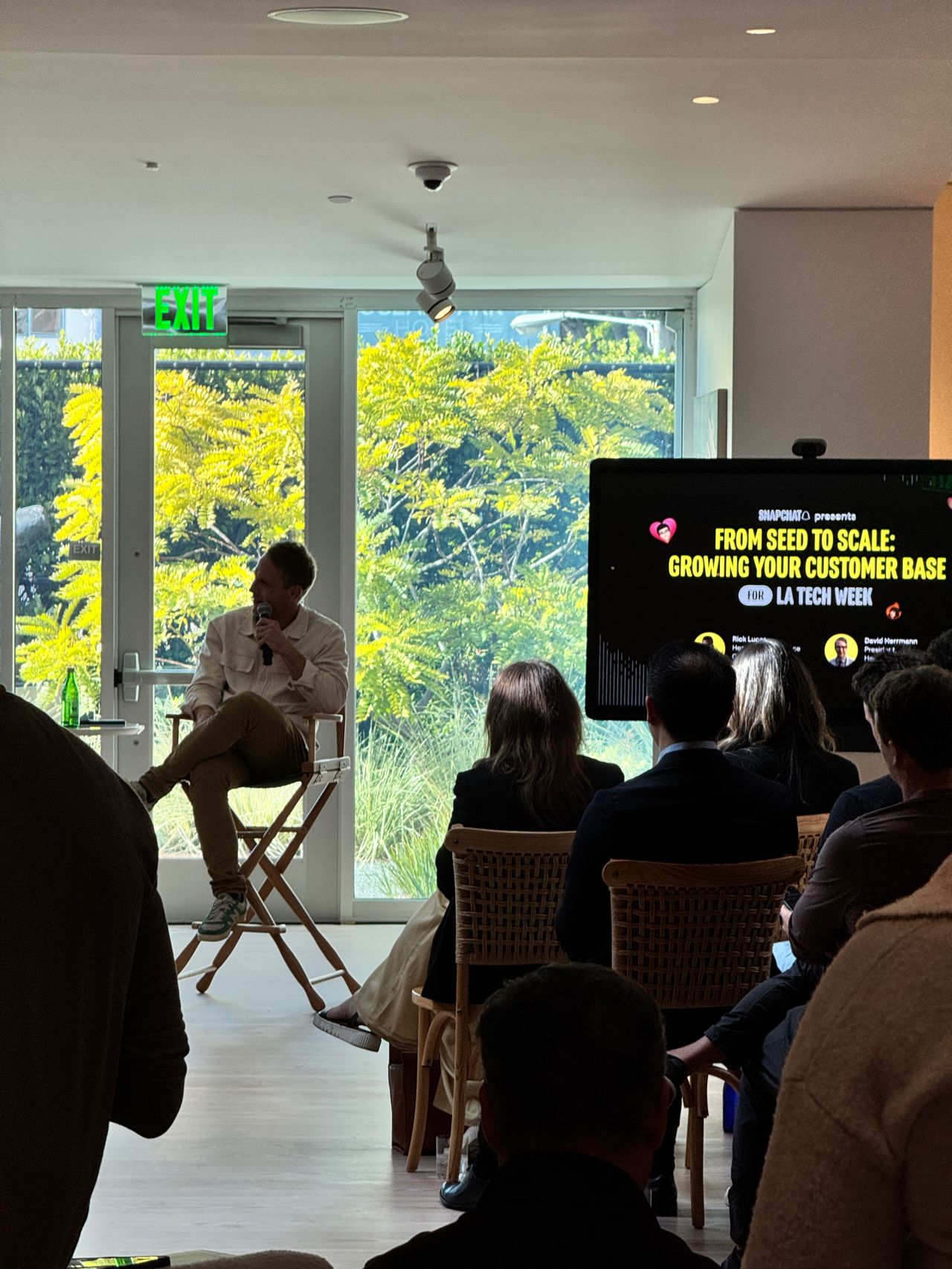 Snapchat presents From Seed to Scale panel at LA Tech Week